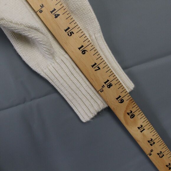 Vintage Bogner Sweater Womens Small Turtleneck Cable Knit Pull Over Wool Blend - Picture 9 of 10